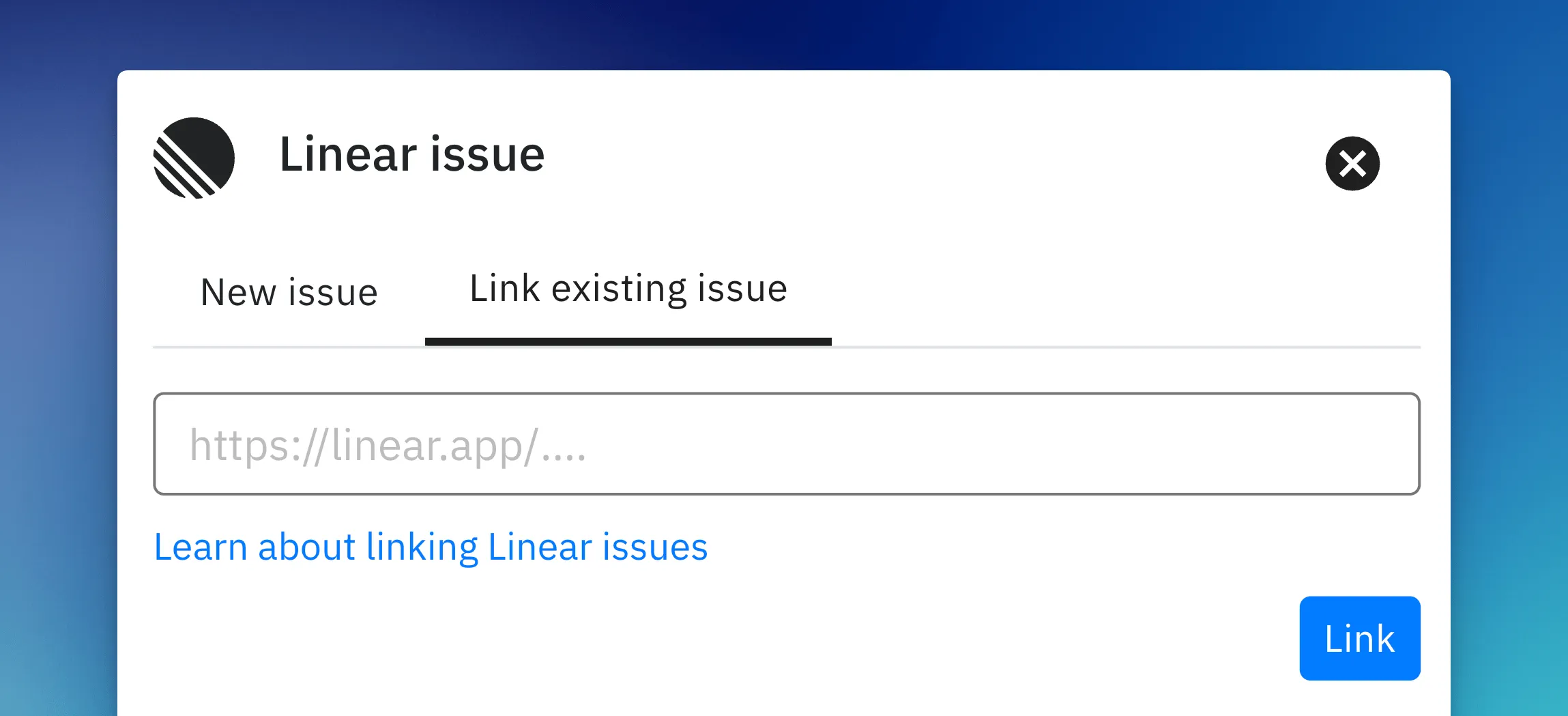 Linking an existing Linear issue to a Spike incident to keep the two in sync