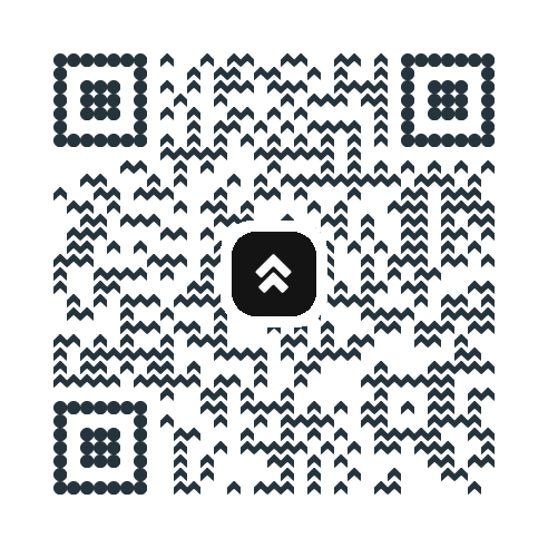 QR code linking to spike.sh/mobile/download, which sends you to the App Store or Google Play