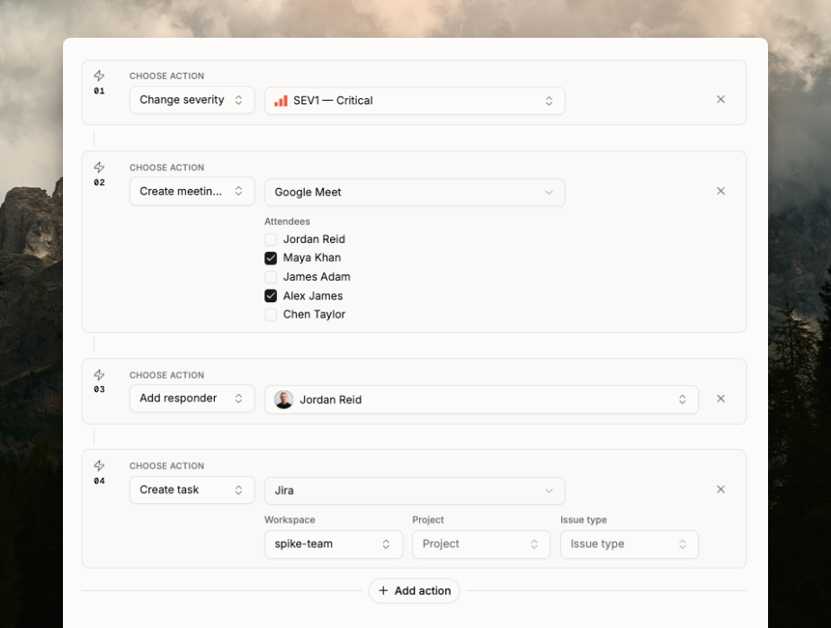 Automate multi-step incident responses with Spike Playbooks