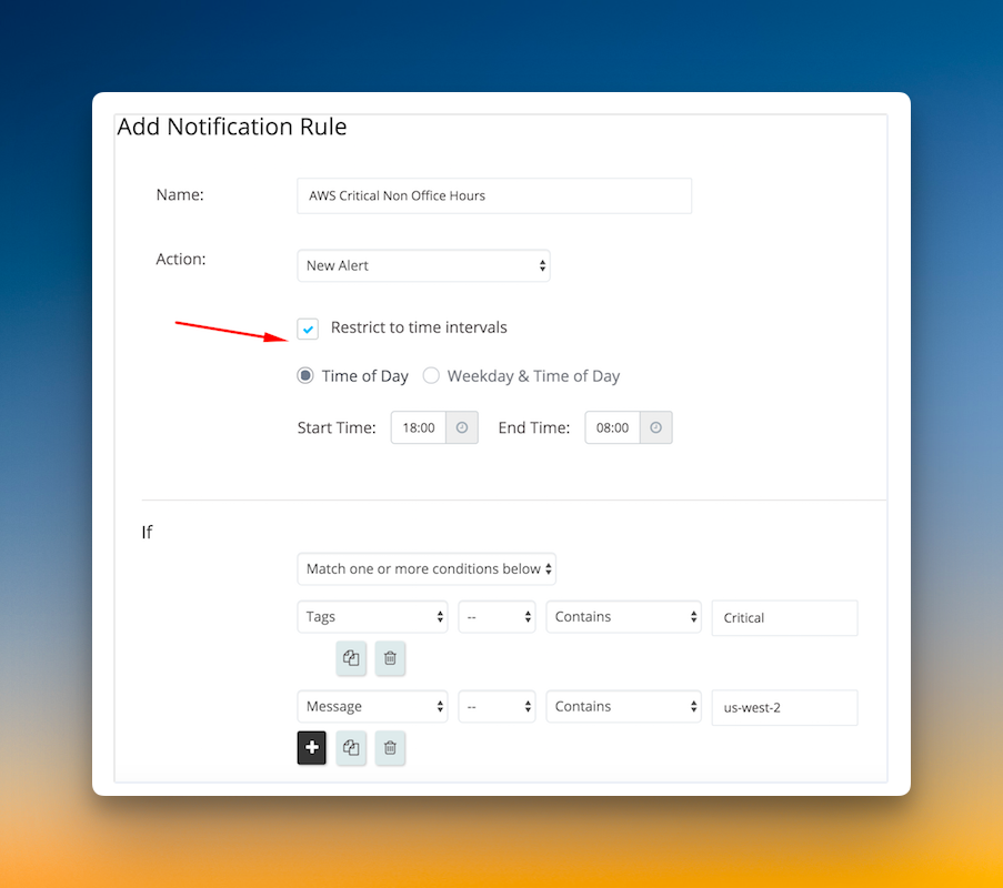 OpsGenie’s alert customization