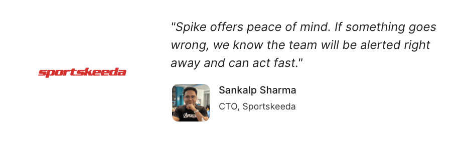 Spike’s customer testimonial #1