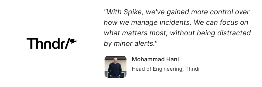 Spike’s customer testimonial #2