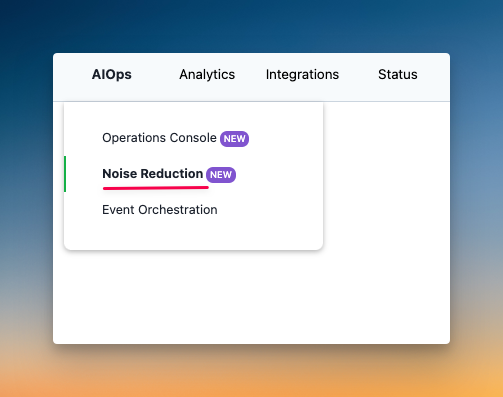 PagerDuty's AIOps noise reduction (paid add-on)