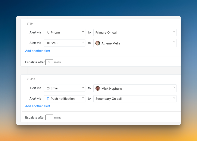 Option to specify how the user should be alerted (Spike)