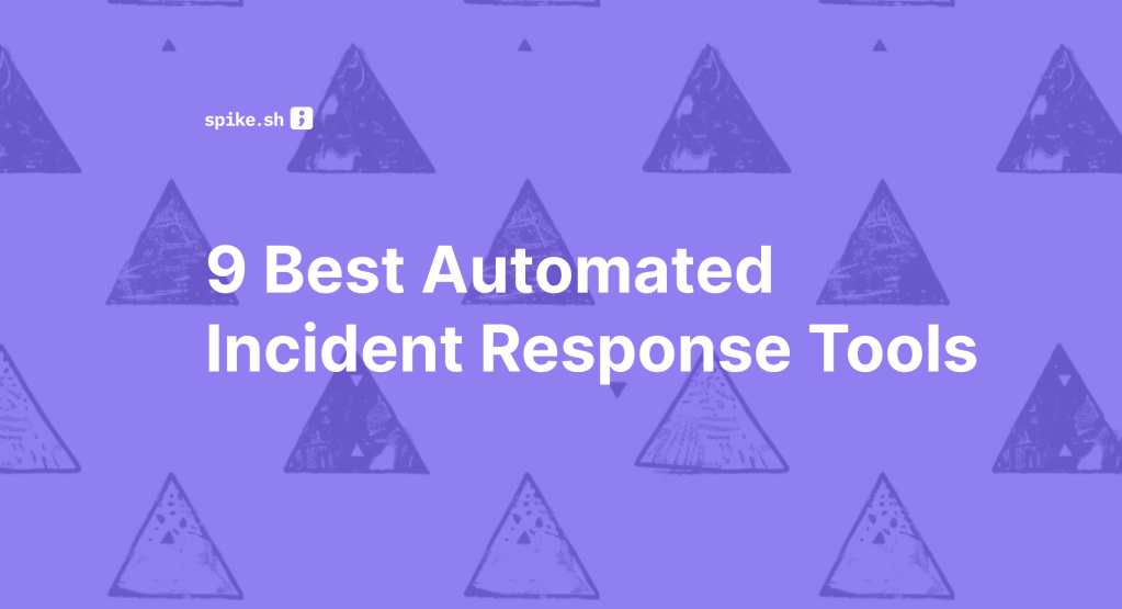 Blog cover image titled "9 Best Automated Incident Response Tools (2025)"
