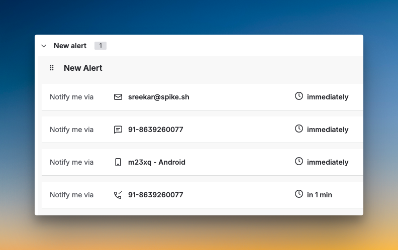 Setting individual notification preferences in JSM