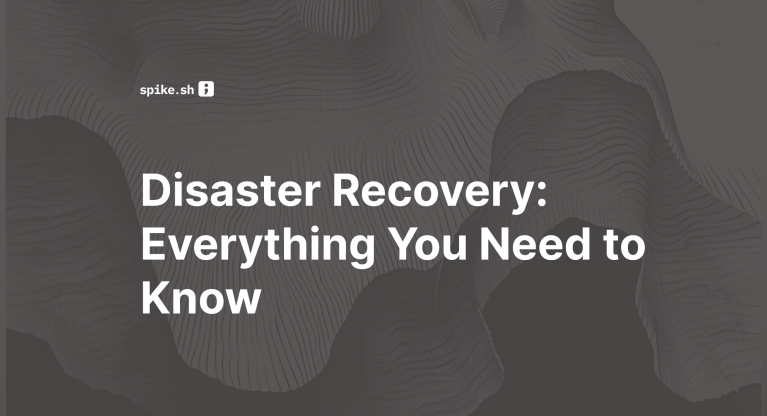Blog cover image titled "Disaster Recovery: Everything You Need to Know"