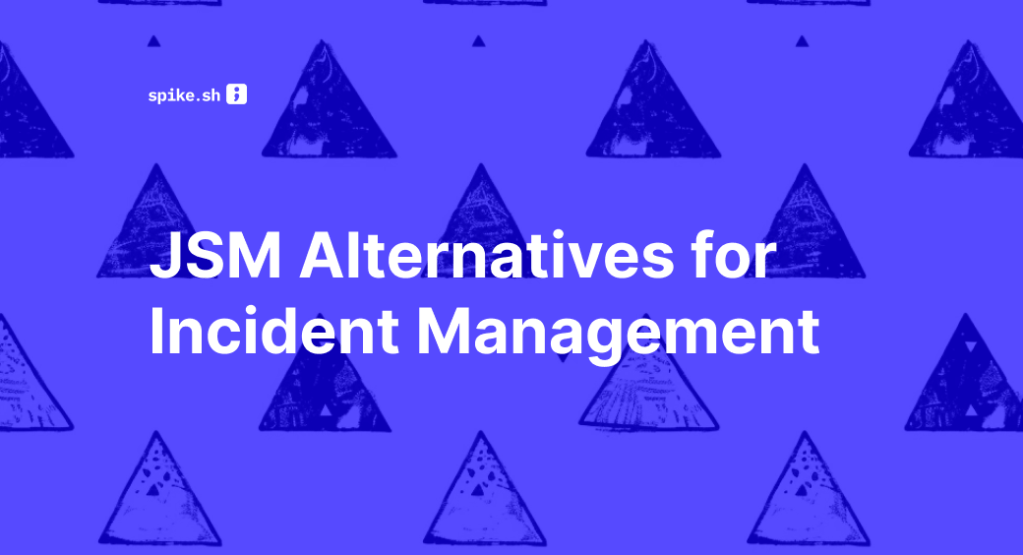 Blog cover titled "JSM Alternatives for Incident Management"