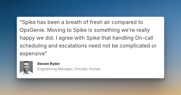 Spike's customer testimonial #1